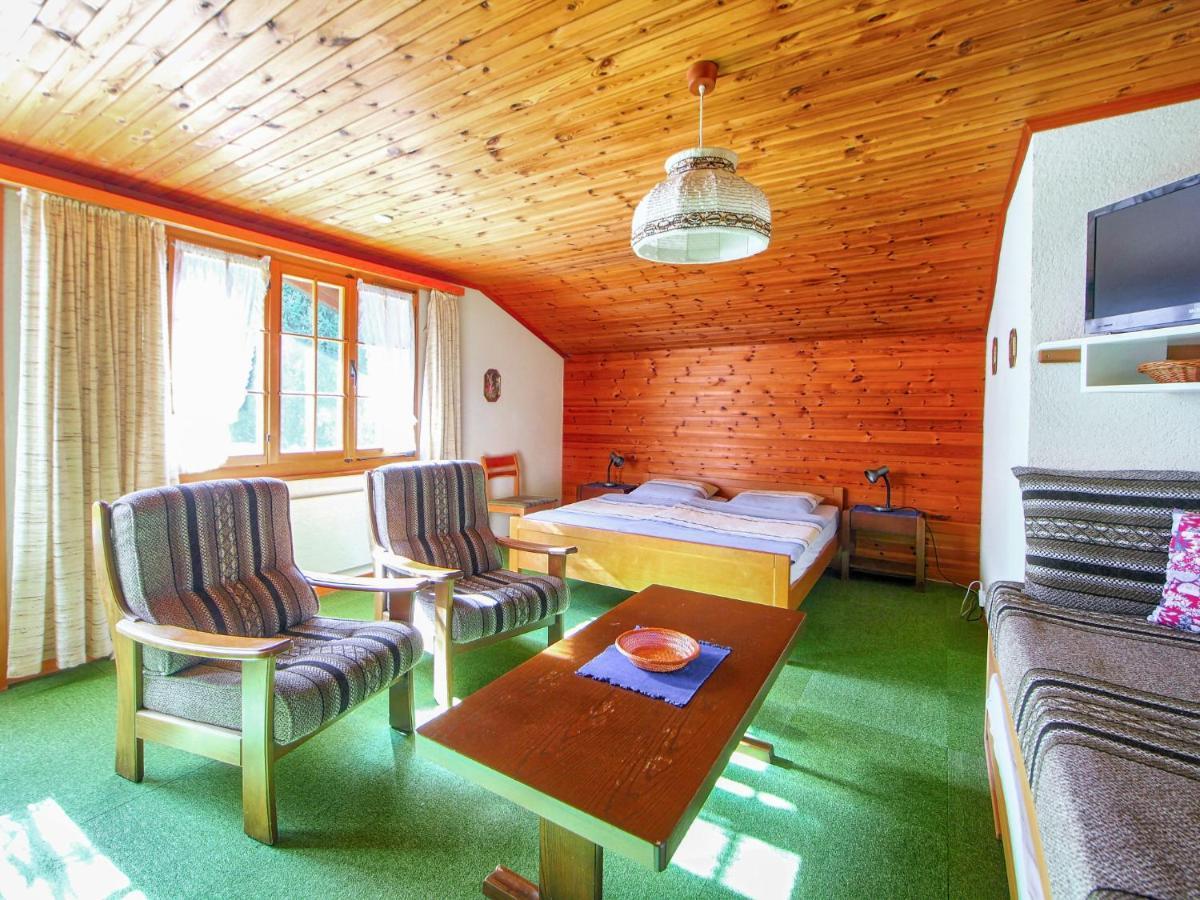 Apartment Chalet Marie Rosa-1 By Interhome 格林德瓦 外观 照片