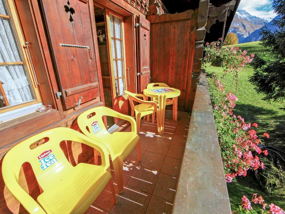 Apartment Chalet Marie Rosa-1 By Interhome 格林德瓦 外观 照片