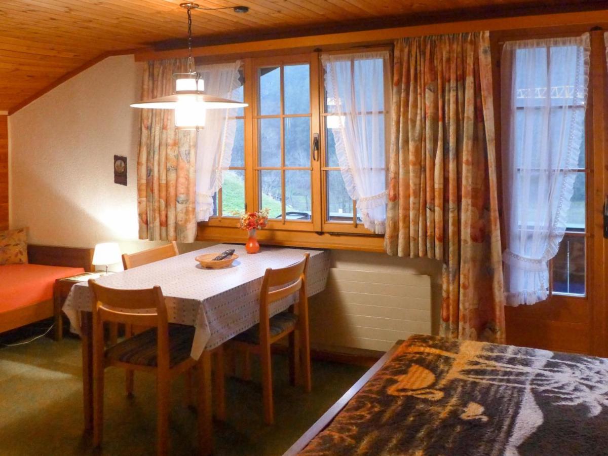 Apartment Chalet Marie Rosa-1 By Interhome 格林德瓦 外观 照片